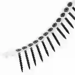 75mm Collated Drywall Screws BLACK